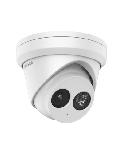 DS-2CD2383G2-IU(4мм). Профессиональная видеокамера IP купольная. Hikvision в Ангарске
