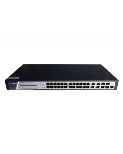 DS-3E2528P(B). Коммутатор с питанием POE. Hikvision в Ангарске