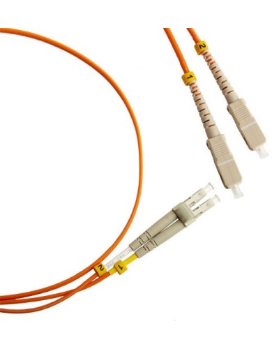 FC-D2-50-LC/PR-SC/PR-H-2M-LSZH-OR. Патч-корд волоконно-оптический LC-SC. Hyperline в Ангарске