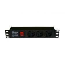 SHE10-3SH-S-IEC. Блок розеток 10. Hyperline