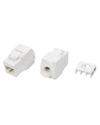 KJ8-8P8C-C5e-180-TLS-WH. Вставка Keystone Jack RJ-45. Hyperline в Ангарске