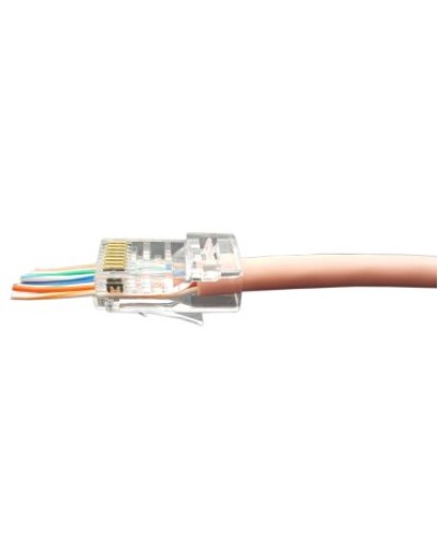 PLEZ-8P8C-U-C5-SH-100 (100 шт). Разъем RJ-45. Hyperline в Ангарске