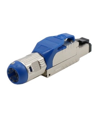 PLUE-8P8C-S-C8-SH-BL. Разъем RJ-45. Hyperline в Ангарске
