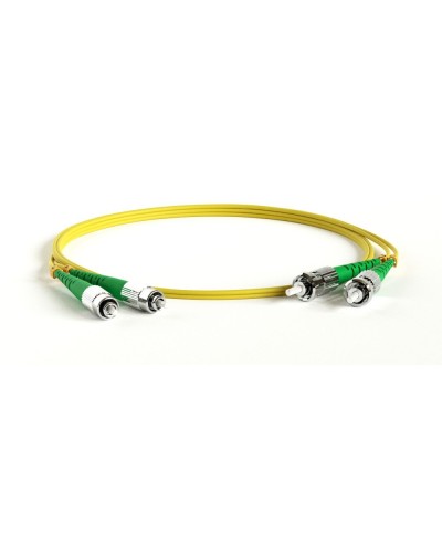 FC-D2-9-FC/AR-ST/AR-H-1M-LSZH-YL. Патч-корд волоконно-оптический ST-FC. Hyperline в Ангарске
