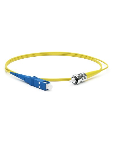 FC-S2-9-SC/UR-ST/UR-H-1M-LSZH-YL. Патч-корд волоконно-оптический одномодовый. Hyperline в Ангарске