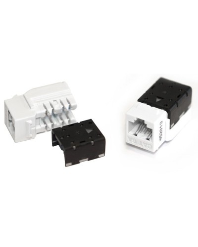 KJNE-8P8C-C6A-90-WH. Вставка Keystone Jack RJ-45. Hyperline в Ангарске
