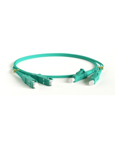 FC-D2-503-LC/PR-SC/PR-H-10M-LSZH-AQ. Патч-корд волоконно-оптический многомодовый. Hyperline в Ангарске