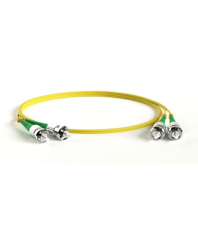 FC-D2-9-ST/AR-ST/AR-H-1M-LSZH-YL. Патч-корд волоконно-оптический ST-ST. Hyperline в Ангарске