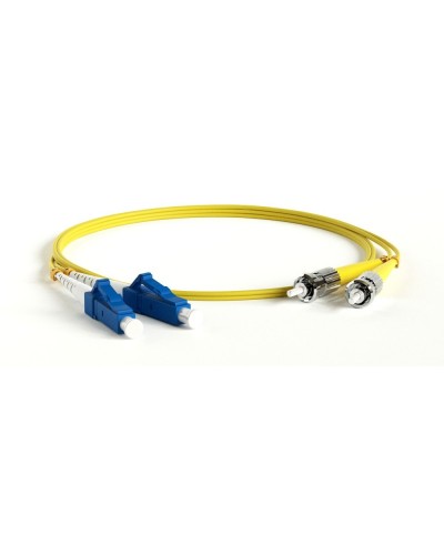 FC-D2-9-LC/UR-ST/UR-H-3M-LSZH-YL. Патч-корд волоконно-оптический одномодовый. Hyperline в Ангарске
