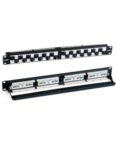 PP2A-19-24S-8P8C-C6-110. Патч-панель 19. Hyperline в Ангарске