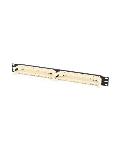 110C-19-100P-1U. 100 парная кросс-панель 110 типа. Hyperline в Ангарске