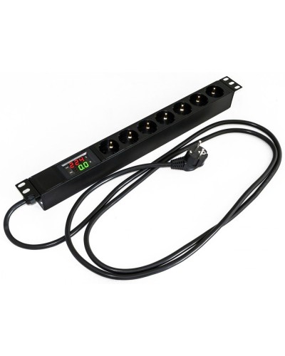 SHE19-7SH-AV-2.5EU. Блок розеток 19. Hyperline в Ангарске