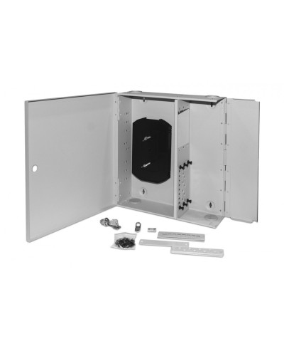 FO-WBX-6xSLT-W140H42-48UN-GY. Кросс оптический настенный. Hyperline в Ангарске