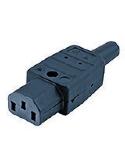 CON-IEC320C13. Разъем IEC. Hyperline в Ангарске
