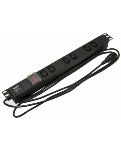 SHE19-6IEC-S-2.5IEC. Блок розеток 19. Hyperline в Ангарске