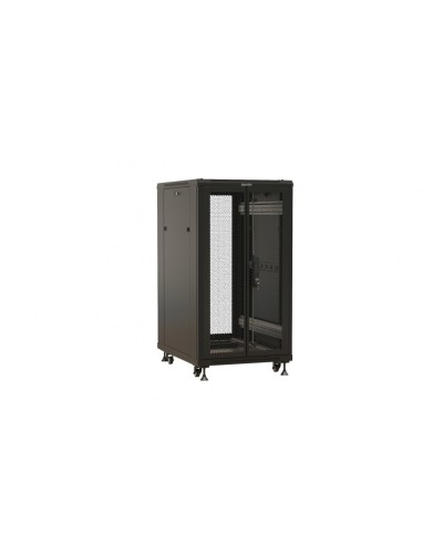 TTBR-1868-DD-RAL9004. Шкаф телекоммуникационный 19 напольный 18U. Hyperline в Ангарске