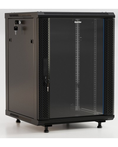 TWB-FC-1845-GP-RAL9004. Шкаф телекоммуникационный 19 настенный 18U. Hyperline в Ангарске