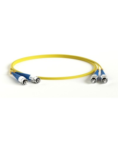 FC-D2-9-FC/UR-FC/UR-H-1M-LSZH-YL. Патч-корд волоконно-оптический FC-FC. Hyperline в Ангарске