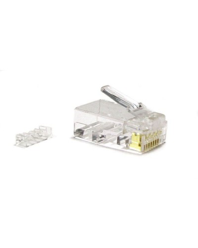 PLUG-8P8C-UV-C6-SH-100 (100 шт). Разъем RJ-45. Hyperline в Ангарске
