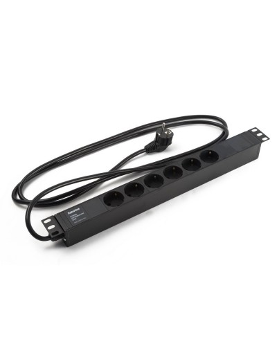 SHE19-6SH-2.5EU. Блок розеток 19. Hyperline в Ангарске