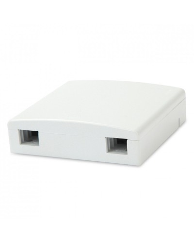 FO-WB86-FTTH-2UN-WH. Оптическая абонентская розетка. Hyperline в Ангарске