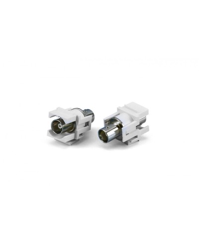 KJ1-BNC-D-WH. Вставка Keystone Jack RJ-45. Hyperline в Ангарске