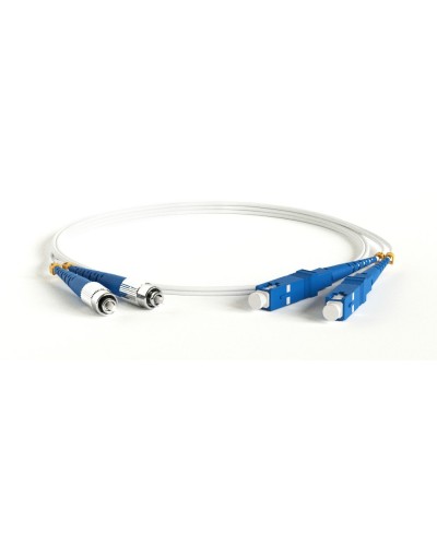 FC-D2-9A1-FC/UR-SC/UR-H-1M-LSZH-WH. Патч-корд волоконно-оптический SC-FC. Hyperline в Ангарске