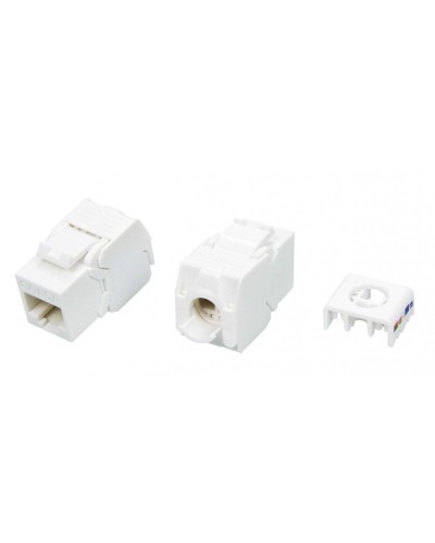 KJ8-8P8C-C6A-180-TLS-WH. Вставка Keystone Jack RJ-45. Hyperline в Ангарске