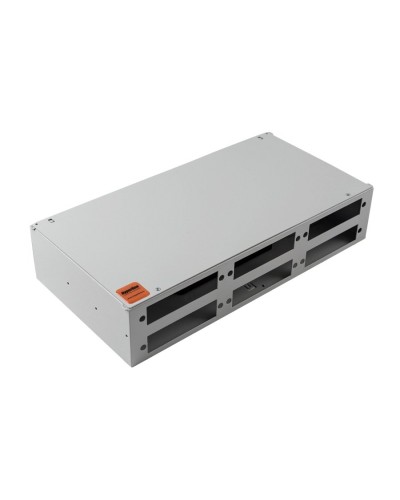 FO-19R-2U-6xSLT-W140H42-48UN-GY. Кросс оптический 19. Hyperline в Ангарске