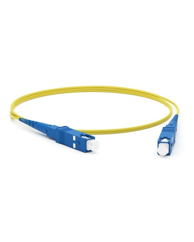 FC-S2-9-SC/UR-SC/UR-H-1M-LSZH-YL. Патч-корд волоконно-оптический одномодовый. Hyperline в Ангарске