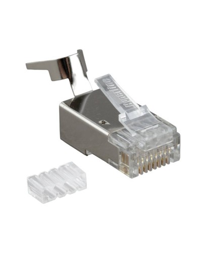 PLUG-8P8C-UV-C6-TW-SH-10 (10 шт). Разъем RJ-45. Hyperline в Ангарске