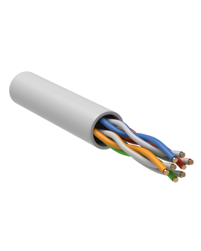GENERICA U/UTP кат. 5E 24AWG 4 пары LSZH INDOOR белый (BC1-C5E04-128-305-G). Кабель «витая пара» (LAN) для структурированных систем связи. IEK в Ангарске