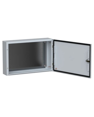 ЩМП-40.60.15 УХЛ1 IP66 400x600x150 TITAN 5 (TI5-10-N-040-060-015-66). Шкаф металлический с монтажной платой. IEK в Ангарске