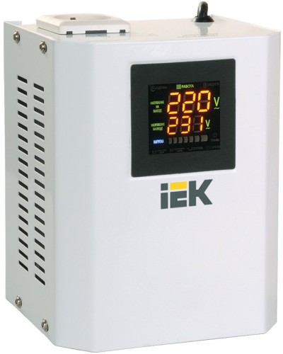 Стабилизатор напряжения серии Boiler (IVS24-1-00500). Стабилизатор напряжения. IEK в Ангарске
