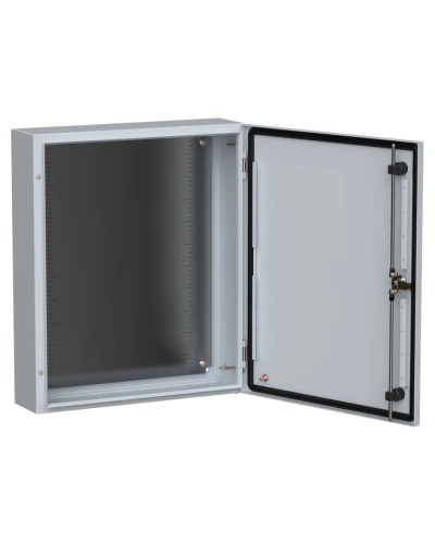 ЩМП-60.50.15 УХЛ1 IP66 600x500x150 TITAN 5 (TI5-10-N-060-050-015-66). Шкаф металлический с монтажной платой. IEK в Ангарске