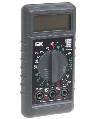 Мультиметр цифровой Compact M182 (TMD-1S-182). Мультиметр цифровой. IEK в Ангарске