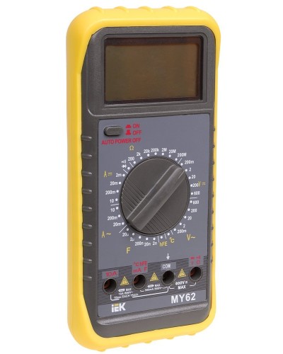 Мультиметр цифровой Professional MY62 (TMD-5S-062). Мультиметр цифровой. IEK в Ангарске
