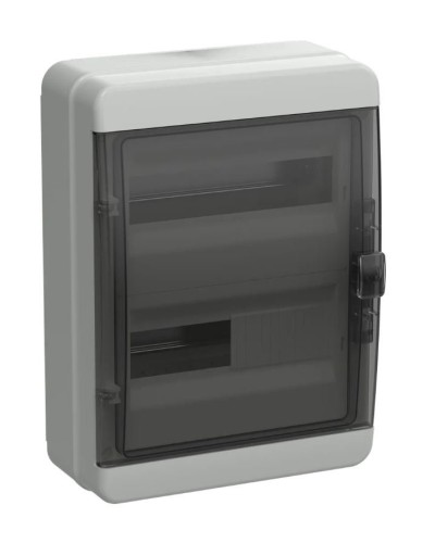 Корпус пластиковый КМПн-24 IP65 TEKFOR (TF5-KP72-N-24-65-K03-K02). Корпус модульный пластиковый черная прозрачная дверь. IEK в Ангарске
