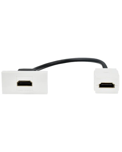 Розетка HDMI M/M PRIMER РКМ-10-00-П белый IEK (PR-KK40D-RH-0-1-K01). Розетка HDMI. IEK в Ангарске