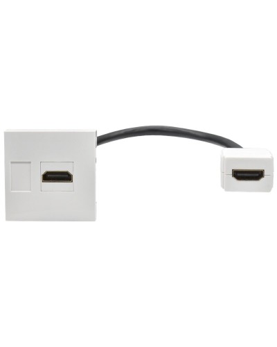 Розетка HDMI M/M PRIMER РКМ-20-10-П белый IEK (PR-KK40D-RH-0-2-K01). Розетка HDMI. IEK в Ангарске