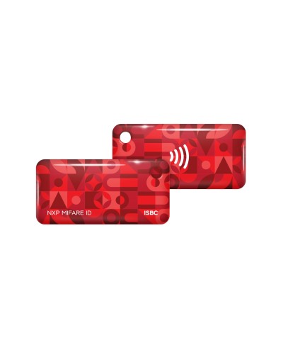 ISBC Mifare ID Standard (красный). Брелок. ISBC в Ангарске