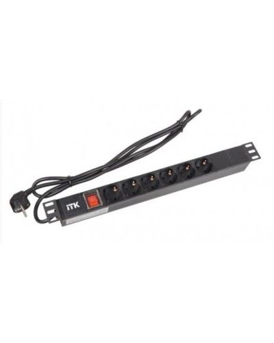 PH12-6D1-P. Блок розеток 19”. ITK в Ангарске