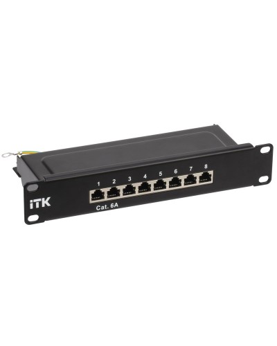 PP08-1UC6AS-D05-10. Патч-панель 10. ITK в Ангарске
