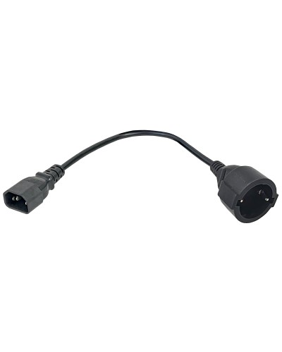 PC-C14D-10CM. Адаптер C14-Schuko. ITK в Ангарске