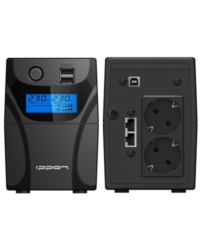 Ippon Back Power Pro II 850 Euro (1005575). Источник бесперебойного питания. Ippon в Ангарске