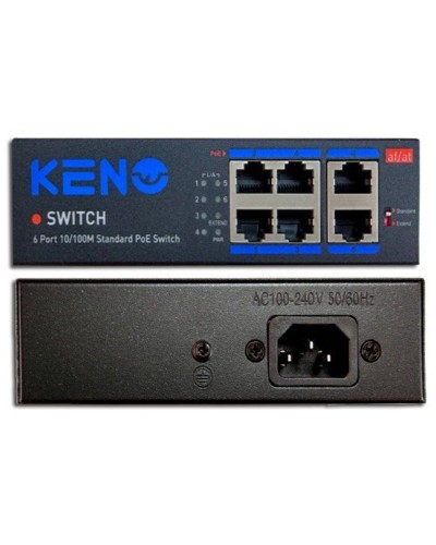 KN-SW402POE+. Коммутатор с питанием по PoE. KENO в Ангарске