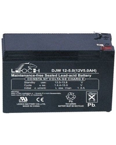 LEOCH DJW 12-5,0. Аккумулятор герметичный свинцово-кислотный. LEOCH в Ангарске