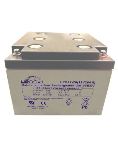 LEOCH LPG 12-26. Аккумулятор герметичный свинцово-кислотный. LEOCH в Ангарске