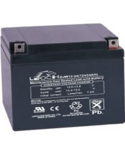 LEOCH DJW 12-24. Аккумулятор герметичный свинцово-кислотный. LEOCH в Ангарске