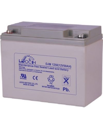 LEOCH DJM 1250. Аккумулятор герметичный свинцово-кислотный. LEOCH в Ангарске